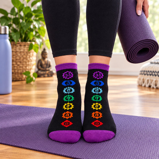 Socks for aligned chakras