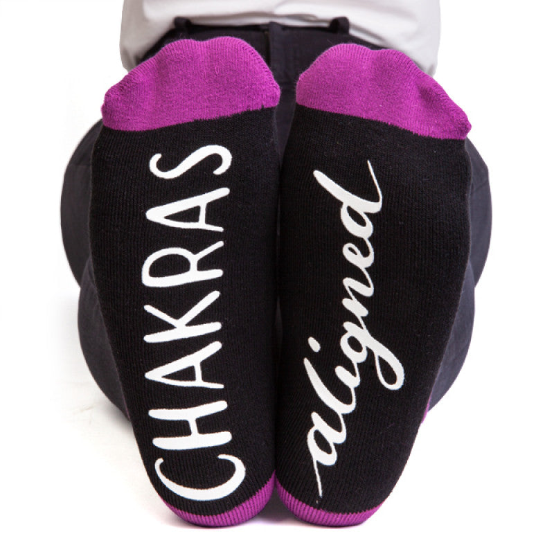 Socks for aligned chakras