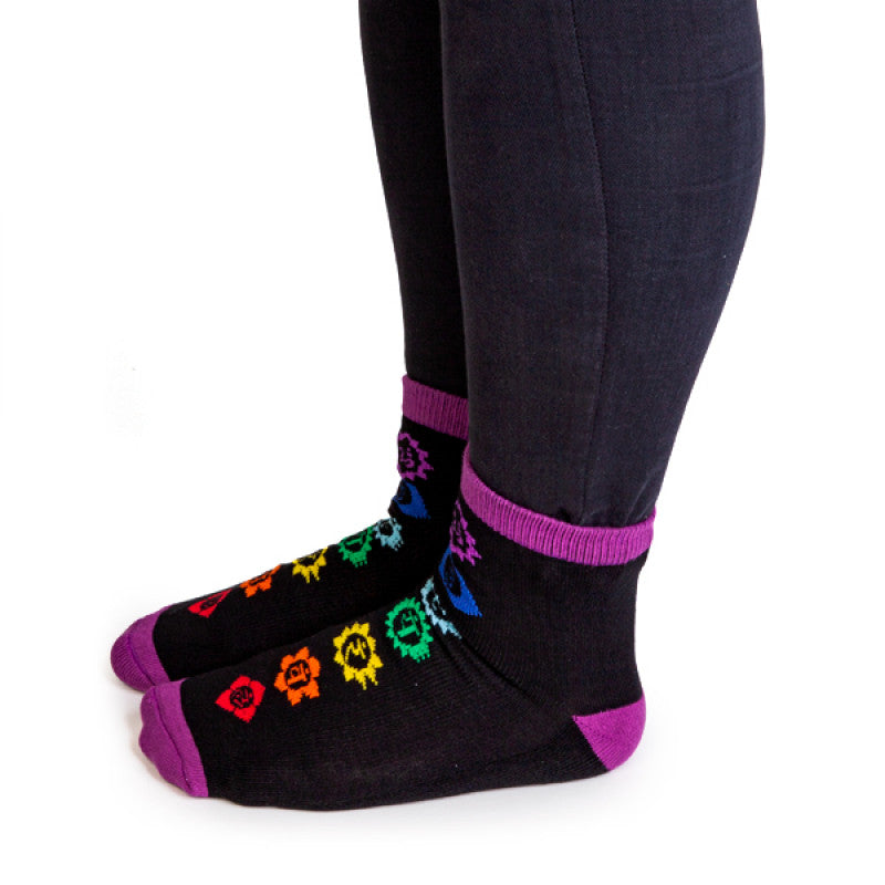Socks for aligned chakras