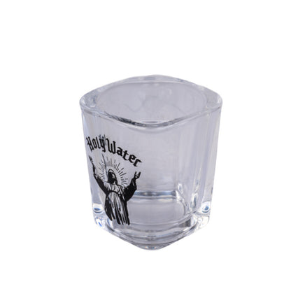 Jesus holy water drinking shot glass