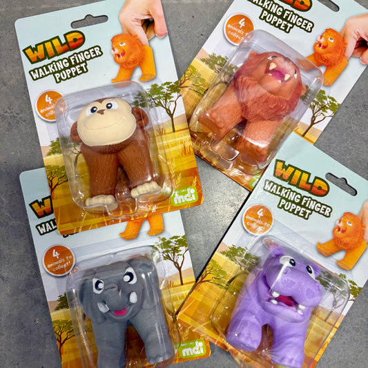 Animal finger puppet novelty toy