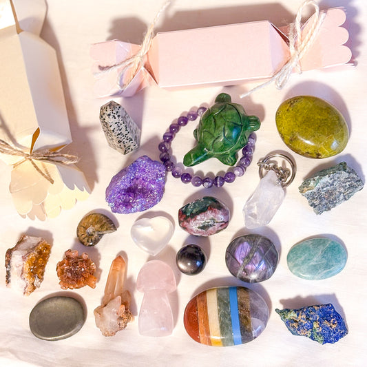 Crystal bon bon / mystery crystal gift box