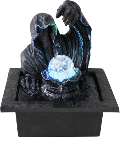 Death crystal ball desktop water fountain