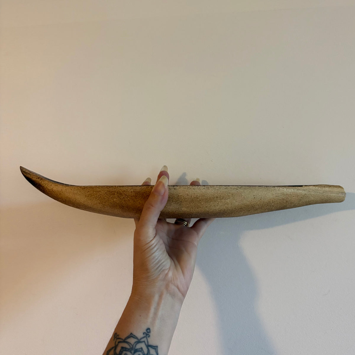 Bamboo boat bowl