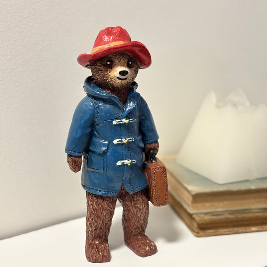 Paddington bear resin statue