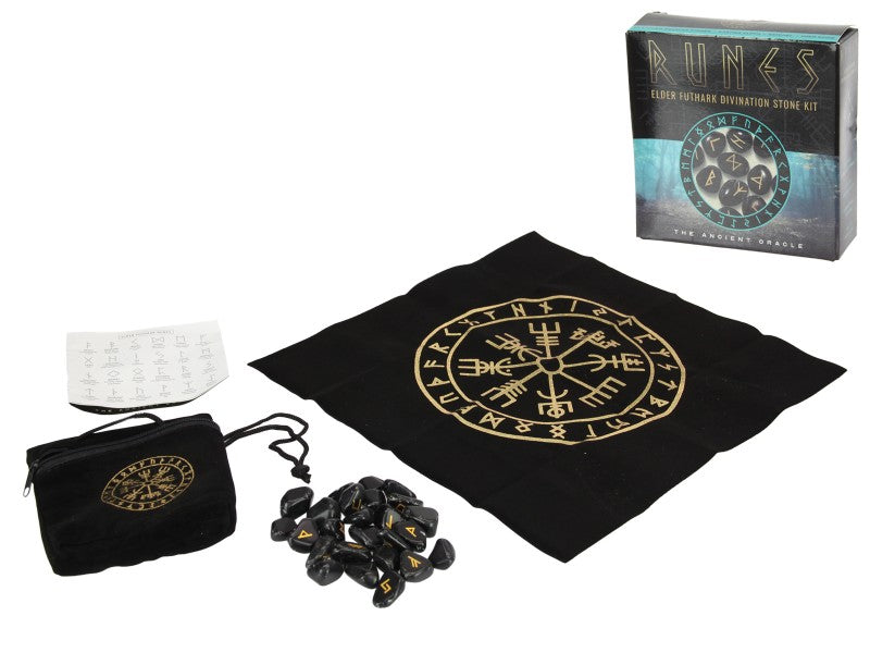 Elder Futhark rune casting set
