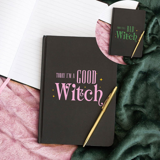 Good / bad witch notebook journal