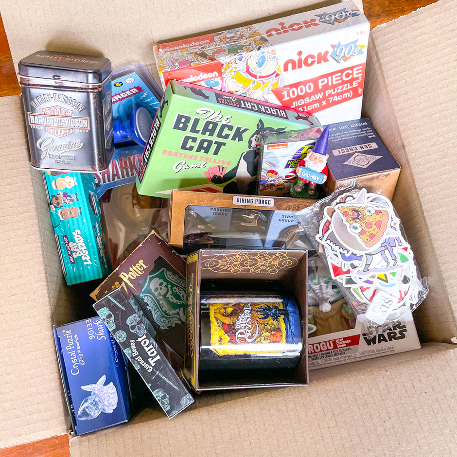 The best mystery boxes Australia. Six Things Shop Australia