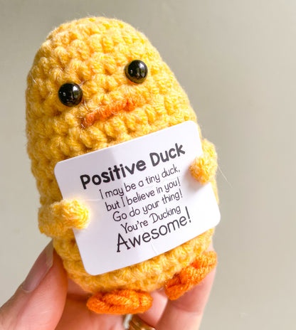 Cheeky ducking awesome crochet keepsake toy