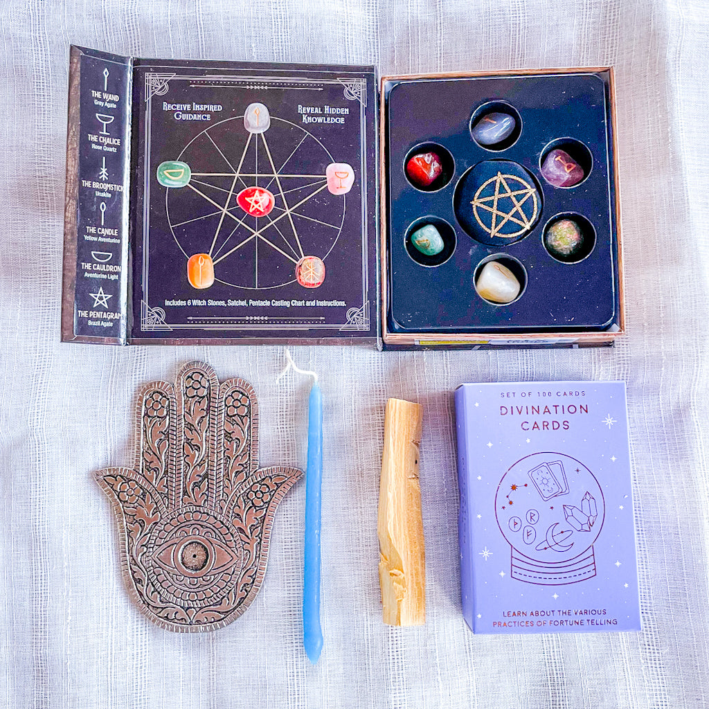 MYSTERY BOX - witch / wiccan / spells n crystals gift box