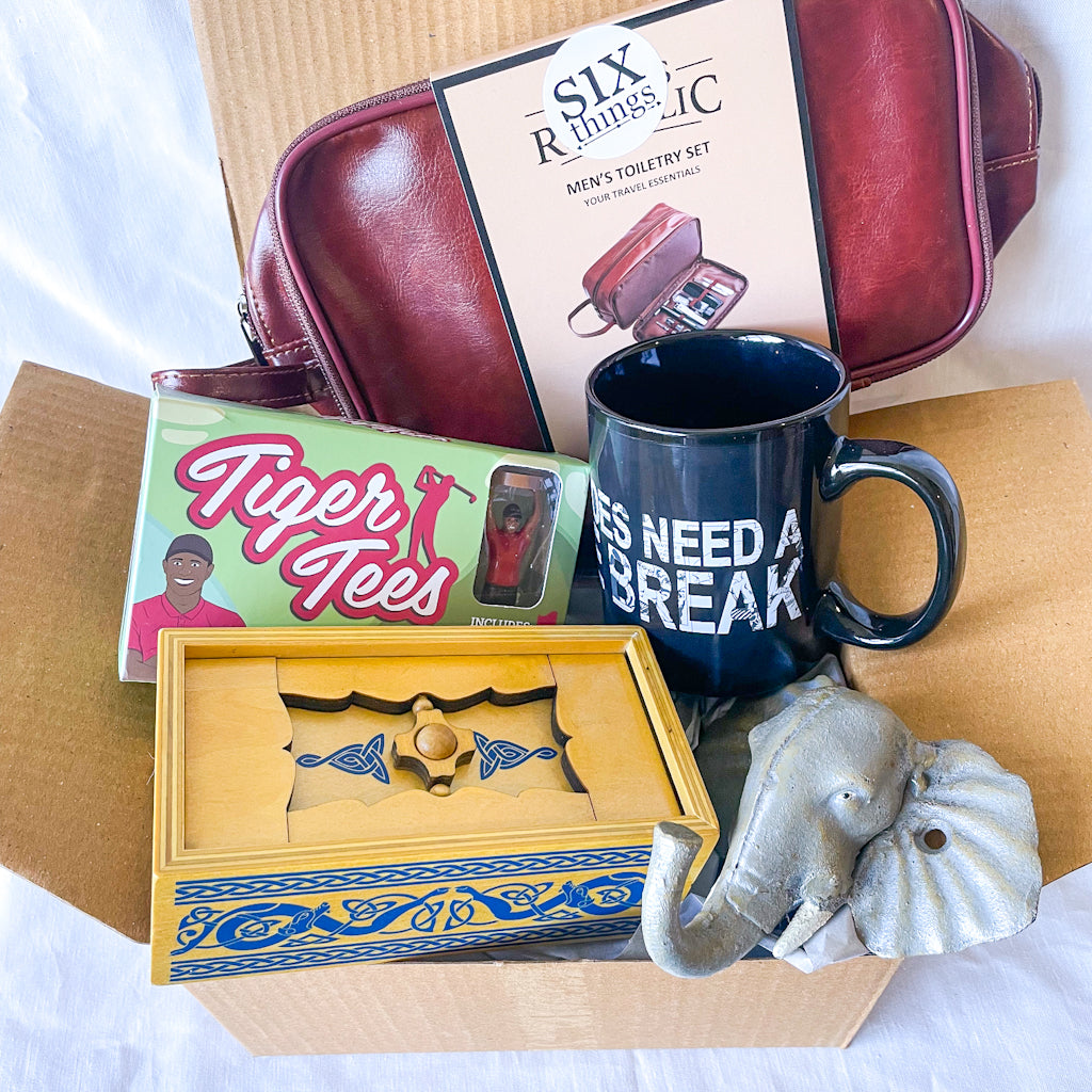 DUDE / Man cave / cave woman MYSTERY gift box