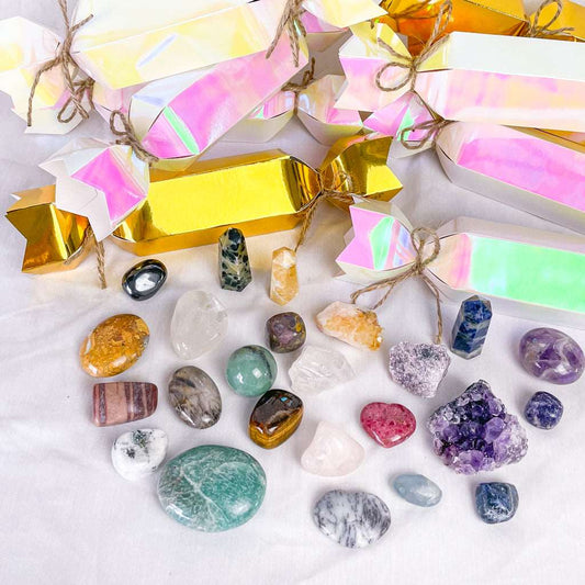 Crystal bon bon gift box - mystery crystals inside
