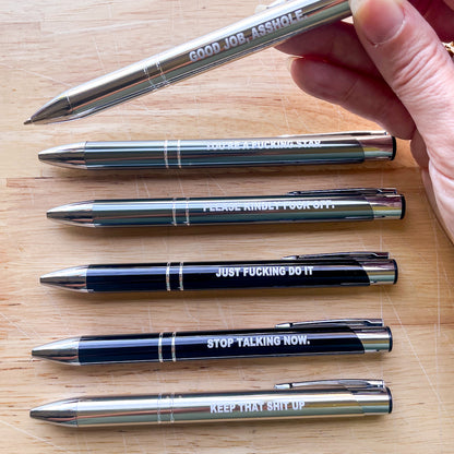 Fucking rude ballpoint pen - various