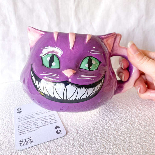 Alice in wonderland Cheshire cat mug