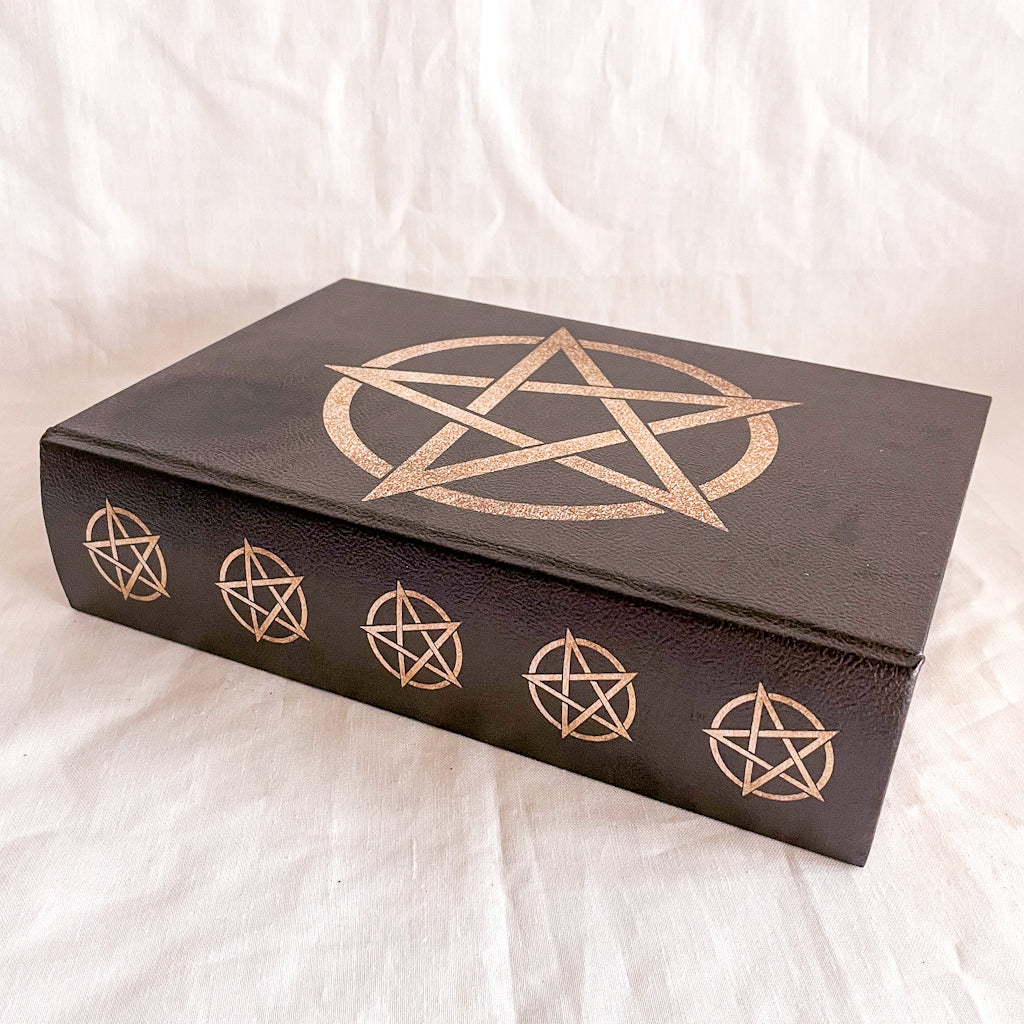 Pentagram storage book box