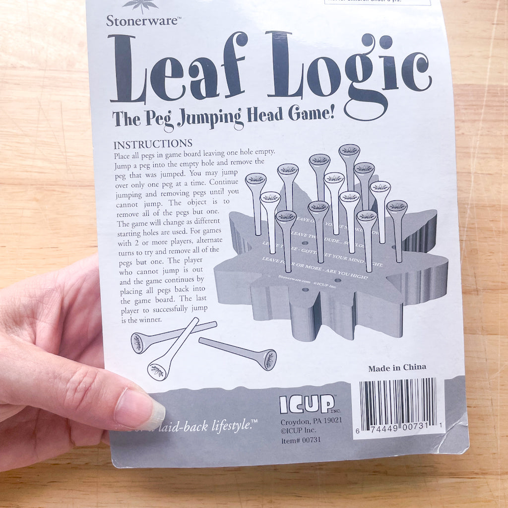 Leaf logic stoner game