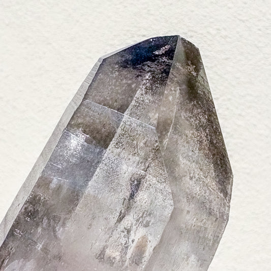 Lemurian seed phantom quartz A1 crystal point