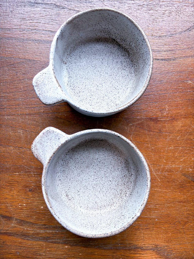 Handmade ceramic ramekin dish