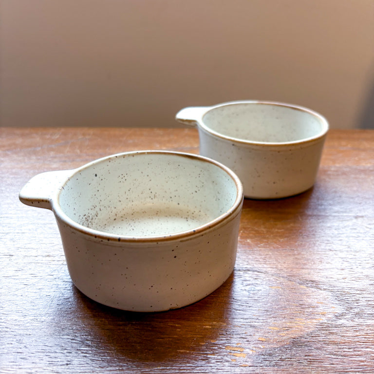 Handmade ceramic ramekin dish