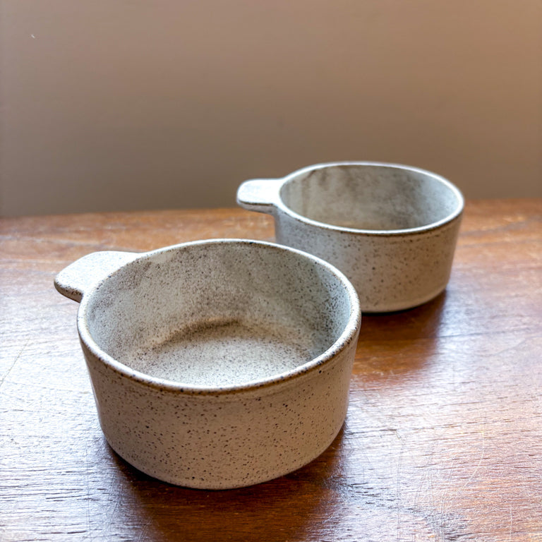 Handmade ceramic ramekin dish