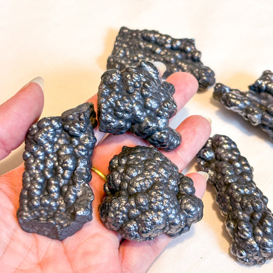 Botryoidal Hematite crystal cluster