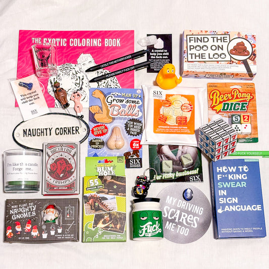 NAUGHTY advent calendar gift box