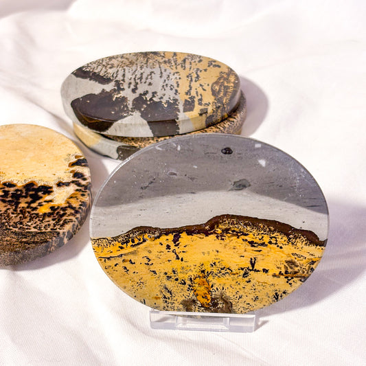 Picture Jasper crystal with stand