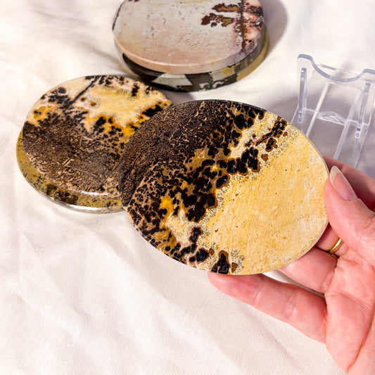 Picture Jasper crystal with stand