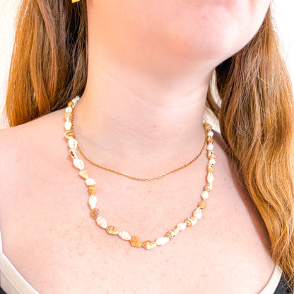 Mermaid shell necklace
