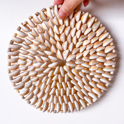 Cowrie Shell Placemat / tray