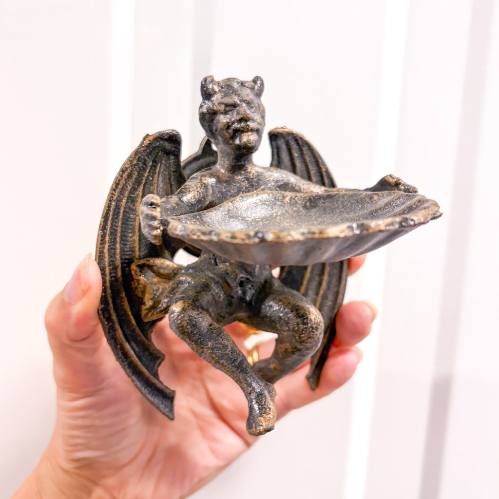 Cheeky devil trinket dish / wall hanging