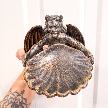 Cheeky devil trinket dish / wall hanging