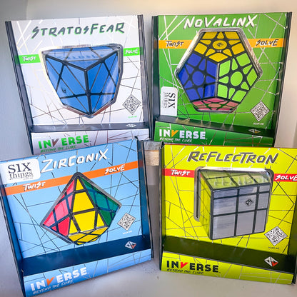 Rubix cube / inverse cube brain teaser puzzle