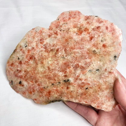 Sunstone A grade crystal slab XL