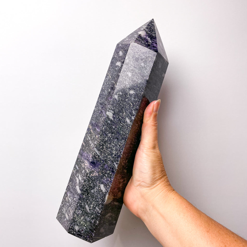 Charoite crystal pillar tower 2kg XXL