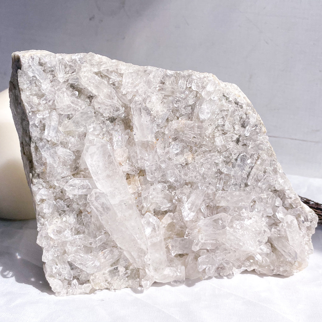 Clear quartz crystal cluster XL 1.9kg
