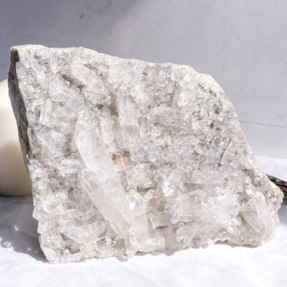 Clear quartz crystal cluster XL 1.9kg