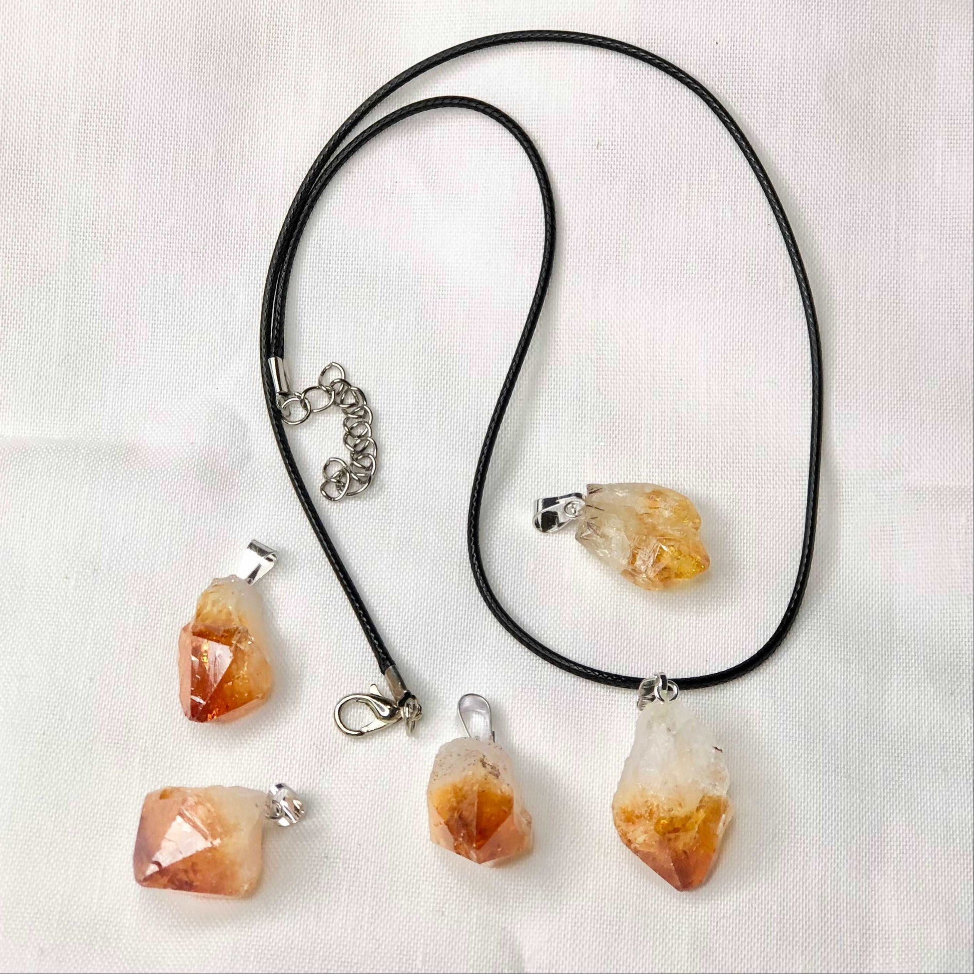 Citrine Crystal pendant / necklace