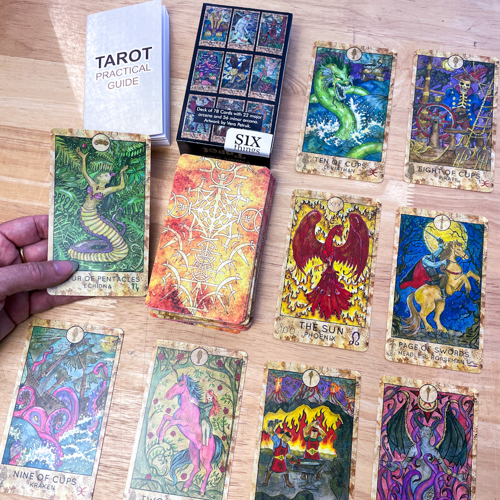 Pop culture Tarot reading deck / card set – Six Things Shop Australia