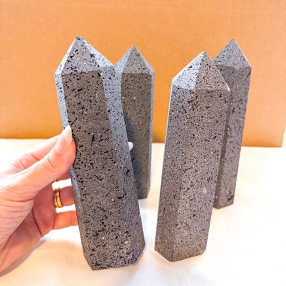 Lava stone crystal XL tower generator