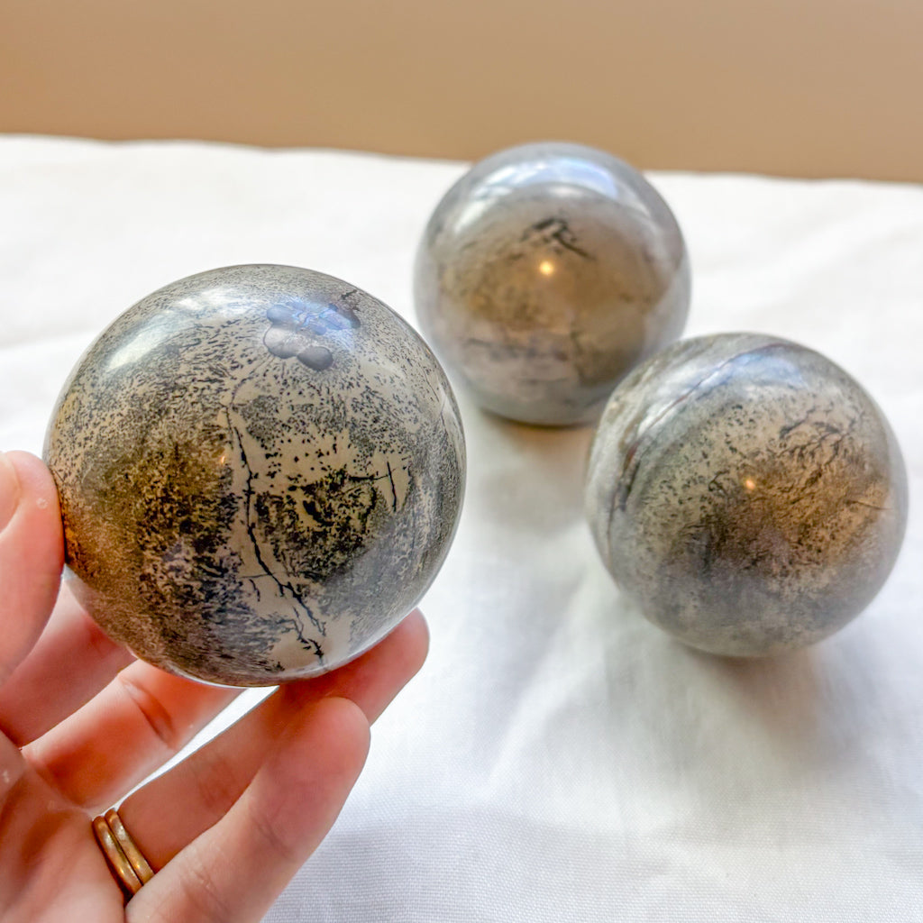 Picture Jasper crystal sphere