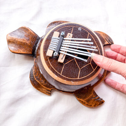 Kalimba sea turtle thumb piano