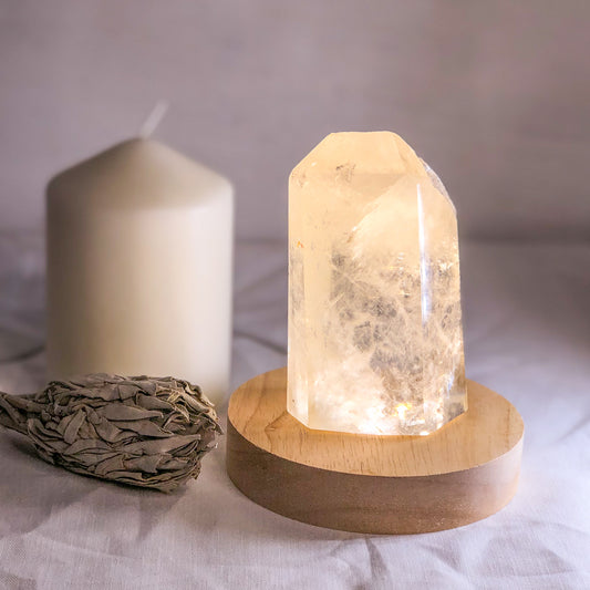 Citrine rainbow inclusion crystal generator