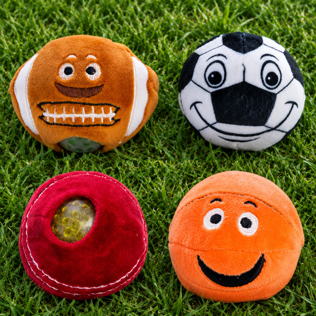 Squishy sports ball fidget toy