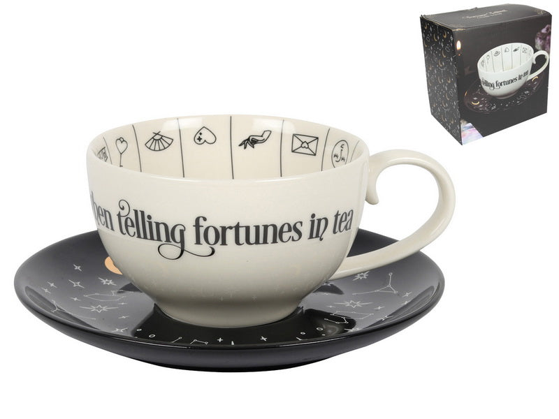 Fortune Tea reading cup and saucer