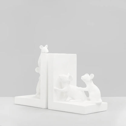 Little mice bookend