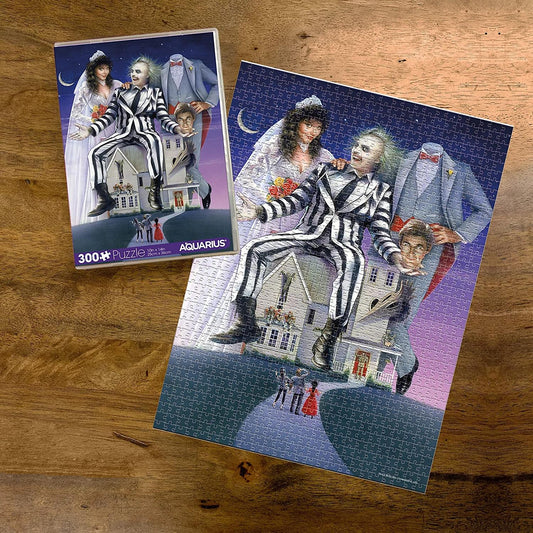 Retro Beetlejuice movie puzzle