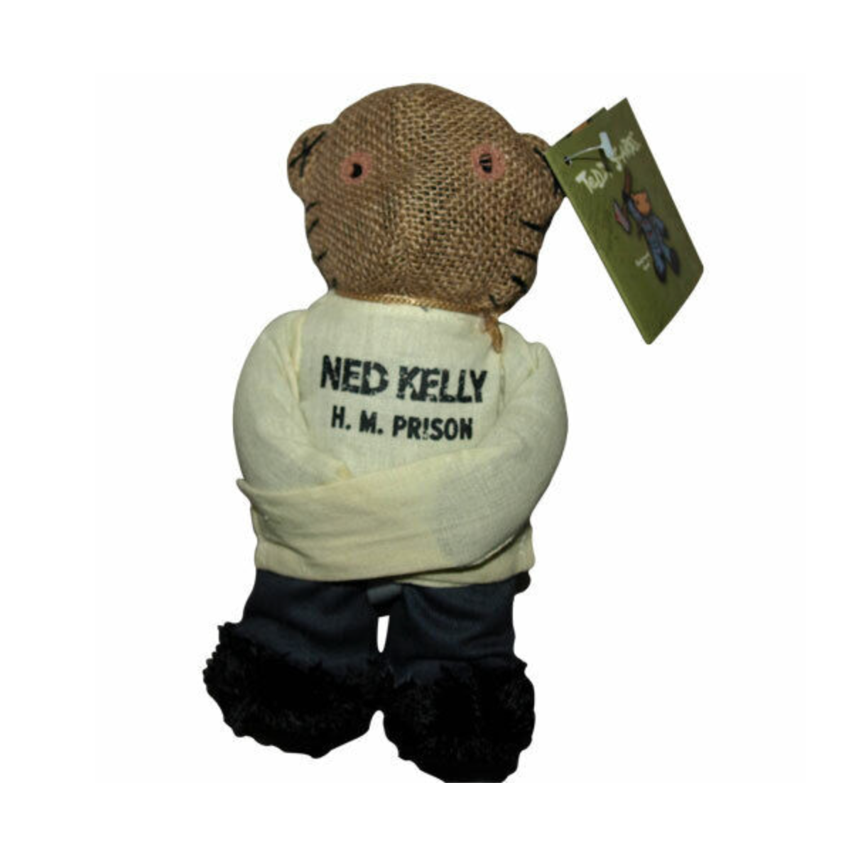 Horror Teddy bear Ned Kelly toy