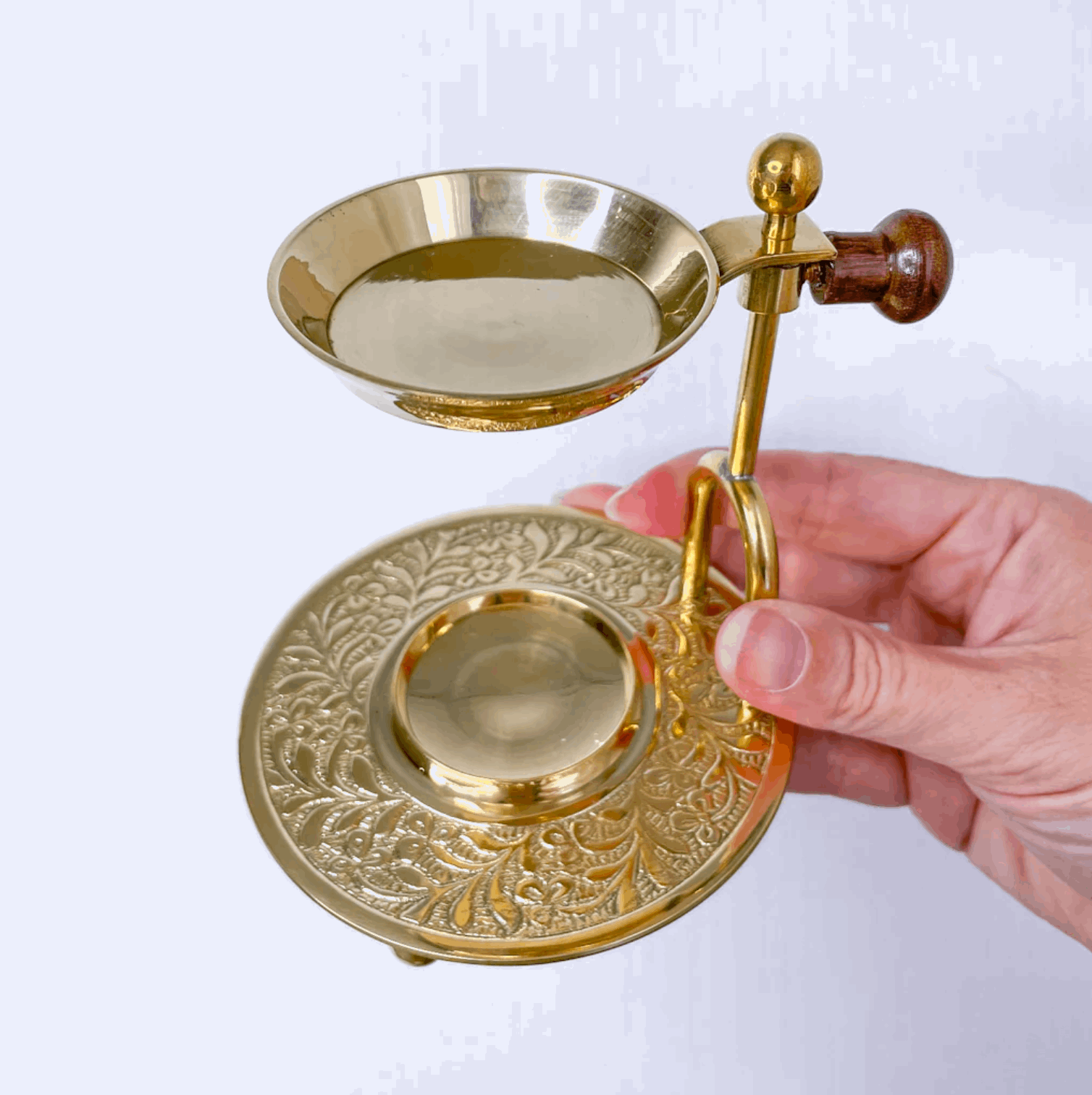 Brass witchy incense burner – Six Things Shop Australia