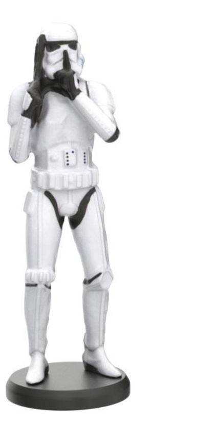 Star wars Stormtrooper Statue - shhhhh